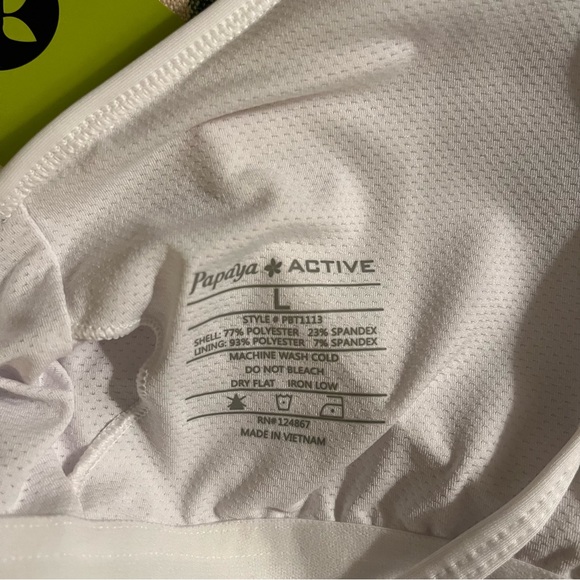 NWT Papaya Active Padded Evelyn Cinch Bra - Picture 5 of 11